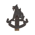 Cap badge, 8th Punjab Regiment, 1922-1947