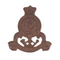 Cap badge, 2nd Queen Victoria's Own Rajput Light Infantry, 1911-1922