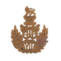 Pugri badge, 7th (Duke of Connaught's Own Rajputs) Regiment of Bengal Infantry, 1893-1901