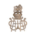 Collar badge, 7th (Duke of Connaught's Own Rajputs) Regiment of Bengal Infantry, 1901-1947