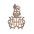 Collar badge, 7th (Duke of Connaught's Own Rajputs) Regiment of Bengal Infantry, 1901-1947