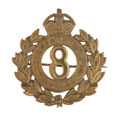 Pugri badge, 8th Rajputs, 1903-1922