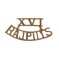 Shoulder title, 16th (Rajputs) The Lucknow Regiment, 1903-1922