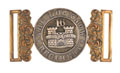 Waistbelt clasp, 16th (The Lucknow) Regiment of Bengal Native Infantry , 1864-1885
