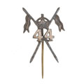 Cap badge, 44th Cavalry, 1941-1943