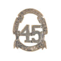 Cap badge, 45th Cavalry, 1941-1946