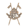 Cap badge, 48th Cavalry, 1941-1943