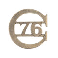 Cap badge, 76th Cavalry, 1942-1946