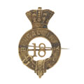 Pugri badge, 18th Regiment of Bengal Infantry, 1885-1901