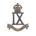Cap badge, officer, 9th Jat Regiment, 1922-1947