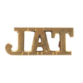 Shoulder title, 9th Jat Regiment, 1922-1947