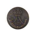 Button, 125th Napier's Rifles, 1903-1922