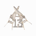 Pugri badge, 13th Rajputs Infantry (The Shekhawati Regiment), 1901-1922