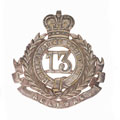 Cap badge, 13th (The Shekhawati) Regt Bengal Native Infantry, 1884-1901