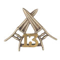 Cap badge, 13th Rajputs Infantry (The Shekhawati Regiment), 1901-1922
