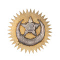 Helmet badge, 33rd Punjab Infantry, 1901-1903