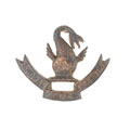 Cap badge, 4th Battalion, 9th Bhopal Infantry, 1918-1919