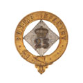 Pugri badge, 25th (Punjab) Regiment of Bengal Infantry, pre-1901