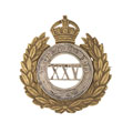 Pugri badge, 25th Punjabis, 1903-1922