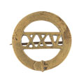 Pugri badge, 25th Punjabis, pre-1922