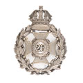 Pouch badge, 26th (Punjab) Regiment of Bengal Infantry, 1885-1901