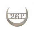 Shoulder title, officer, 26th (Punjab) Regiment of Bengal Infantry, 1899 (c).
