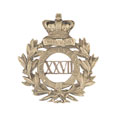 Pouch badge, 27th (Punjab) Regiment of Bengal Infantry, 1885-1901