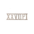Shoulder title, 27th Punjab Infantry, 1901-1922