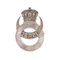 Pugri badge, 28th (Punjab) Regiment of Bengal Infantry, pre-1901