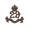 Cap badge, officer, 29th Punjab Infantry, 1901-1902