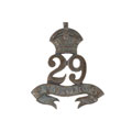 Cap badge, officer, 29th Punjabis, 1903-1922