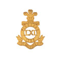 Cap badge, 61st King George's Own Pioneers, 1910-1922