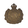 Cap badge, 81st Pioneers, 1903-1922