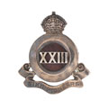Cap badge, officer, 23rd Sikh Pioneers, 1903-1922