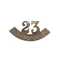 Shoulder title, 23rd Sikh Pioneers, 1901-1922