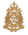 Pugri badge, 32nd Punjab Pioneers, 1901-1903