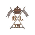 Cap badge, officer, 16th Bengal Lancers, 1900-1903