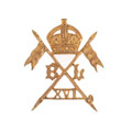 Cap badge, officer, 16th Bengal Lancers, 1900-1903