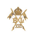 Collar badge, officer, 16th Bengal Lancers, 1900-1903