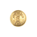 Button, officer, 6th Duke of Connaught's Own Lancers, 1922-1947