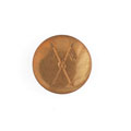Button, officer, 6th Duke of Connaught's Own Lancers, 1922-1947