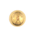 Button, officer, 6th Duke of Connaught's Own Lancers, 1922-1947