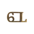 Shoulder title, 6th Duke of Connaught's Own Lancers, 1922-1947