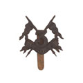 Cap badge, 3rd Madras Cavalry, pre-1890
