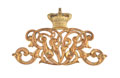 Pouch badge, 3rd Madras Cavalry, 1840s