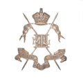 Sabretache badge, 3rd Regiment of Madras Lancers, 1895