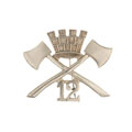 Servant's pugri badge, 12th Pioneers (The Kelat-i-Ghilzie Regiment), 1903-1922