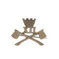 Pugri badge, 12th Pioneers (The Kelat-i-Ghilzie Regiment), 1903-1922