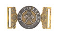 Waistbelt clasp, 128th Pioneers, 1903-1904