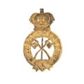 Pugri badge, 28th (Pioneer) Regiment of Bombay Infantry, 1888-1901